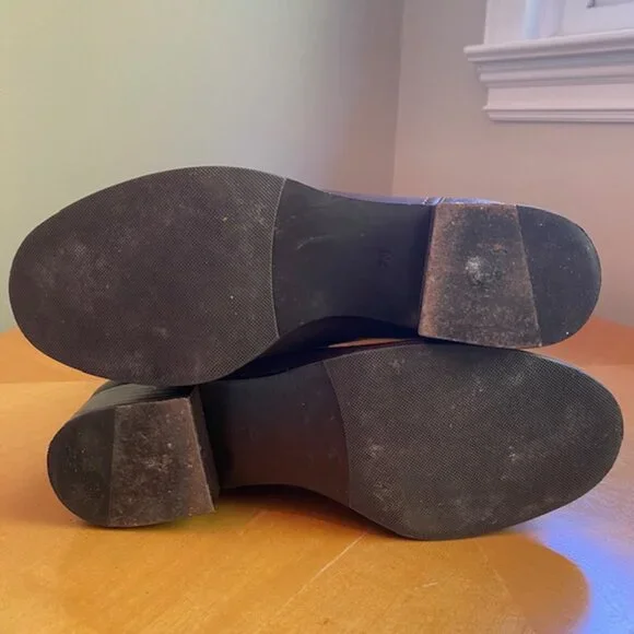 REDUCED Tory Burch Jack Landed Elastic & Leather Over The Knee Riding Boots 7 - Picture 8 of 12